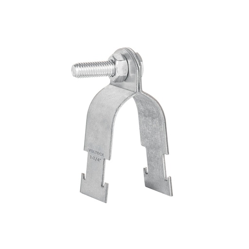 [46425] Abrazadera para perfil monocanal de 1 1/4', VOLTECK PU-114A
