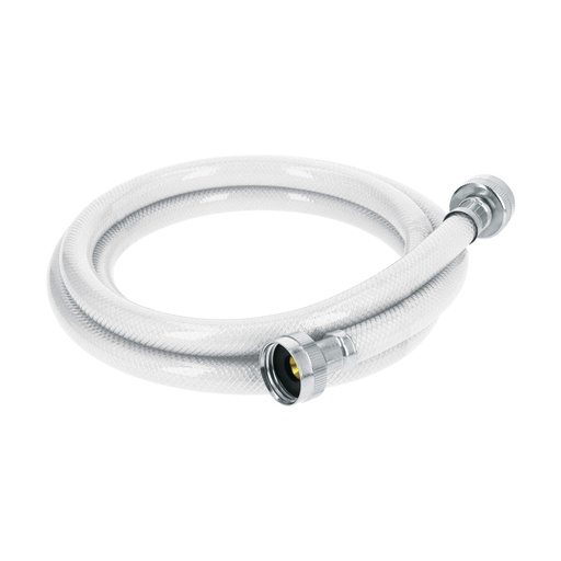 [46429] Manguera de vinilo, para llenado de lavadora, 180 cm, FOSET FLV-180B