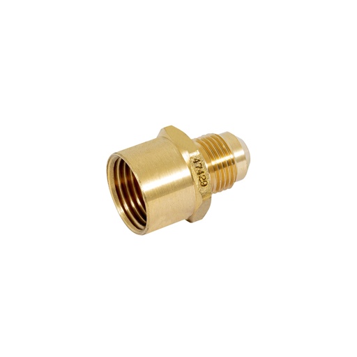 [47429] Niple campana de latón de 3/8 x 1/2', FOSET CLG-492