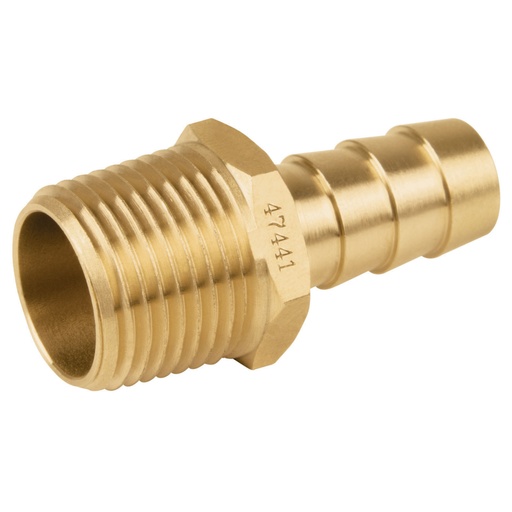 [47441] Niple terminal con espiga de 3/8 x 3/8', FOSET CLG-431