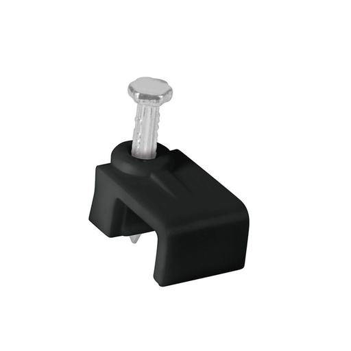 [48034] Bolsa con 20 grapas negras de 8.5 mm para cable plano GPL-8N