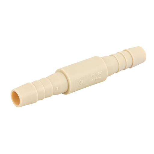 [48552] Cople inserción de 3/8' de polipropileno, FOSET CM-261