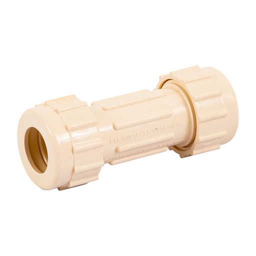 [48924] Cople de compresión CPVC de 3/4', FOSET CPVC-272