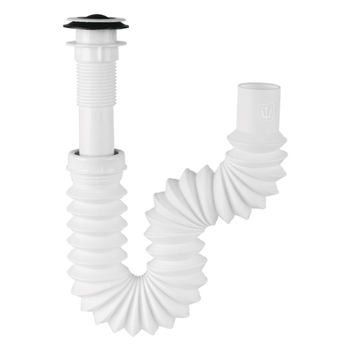 [49365] Céspol flexible de polietileno con contra, para lavabo,FOSET CE-235