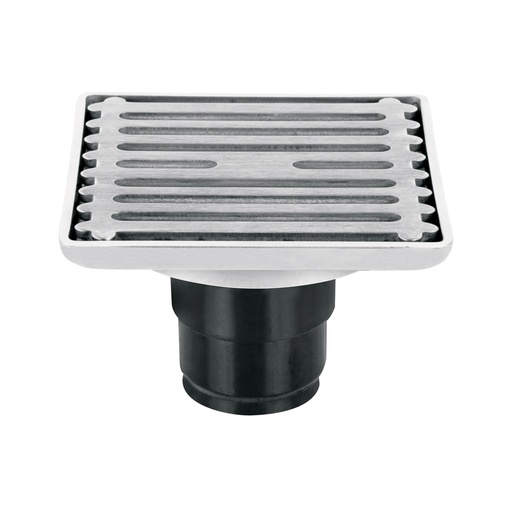 [49428] Resumidero cuadrado 4' x 4', acero inoxidable, AQUA RS-701