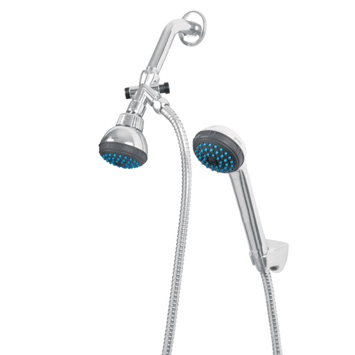 [49450] Regadera 2-1/2' con extensión tipo teléfono, FOSET BASIC R-007
