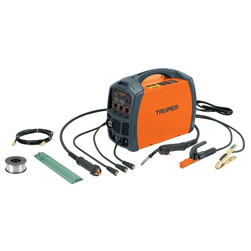 [13191] Soldadora para microalambre y electrodo 130 A, TRUPER (DESC) SOMI-130X