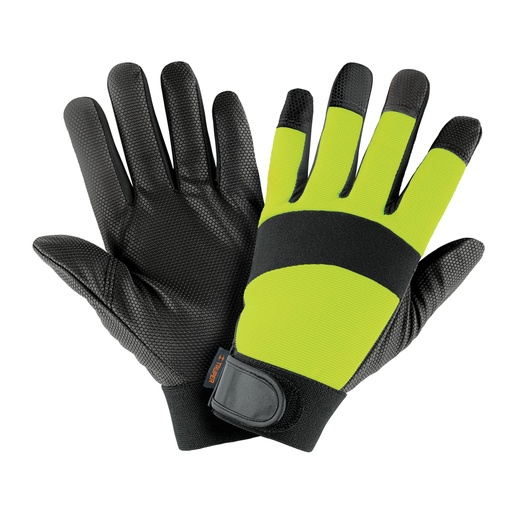 [13194] Guantes para mecánico, palma poliuretano, unitalla, TRUPER GU-645