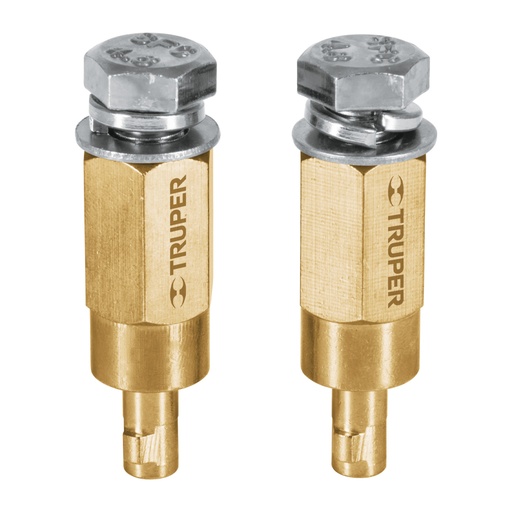 [13212] Juego de 2 adaptadores para conector rápido 5/16', TRUPER ADA-SOLT