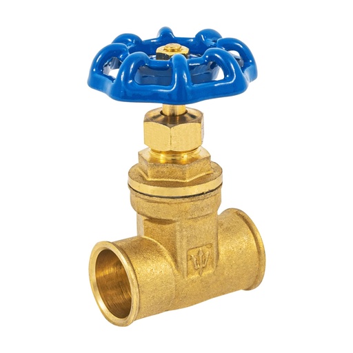 [49024] Válvula de compuerta de latón soldable de 3/4', FOSET COSO-3/4