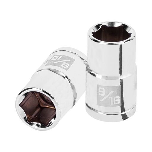 [13233] Dado de 9/16', 6 puntas, cuadro 1/2', TRUPER D-1218-H