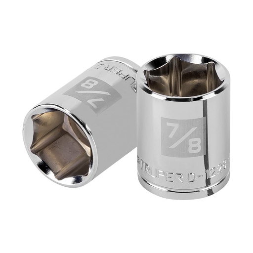 [13238] Dado de 7/8', 6 puntas, cuadro 1/2', TRUPER D-1228-H