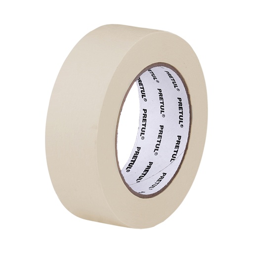 [20671] Cinta masking tape de 1-1/2' x 50 m, PRETUL MSK-1-1/2P
