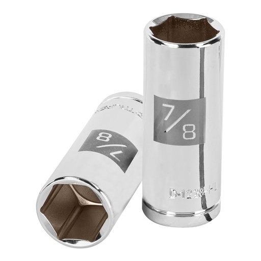 [13331] Dado largo de 7/8', 6 puntas, cuadro 1/2', TRUPER D-1228-HL