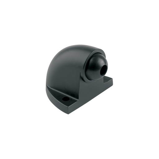 [45680] Tope tipo codo para puerta, acabado negro, HERMEX TOCO-6