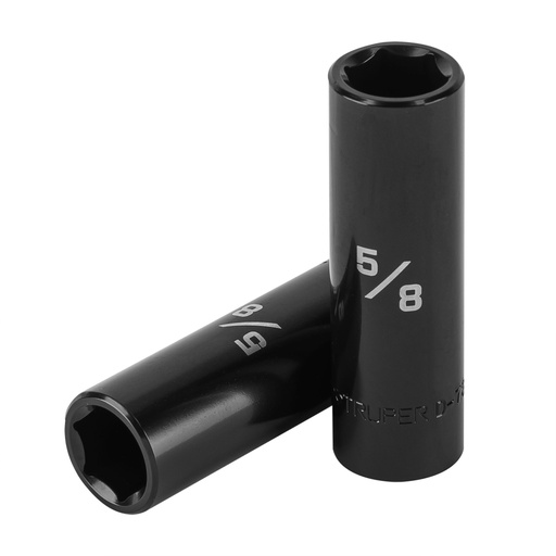 [13390] Dado largo impacto de 5/8', 6 puntas, cuadro 1/2', TRUPER D-7320-HL