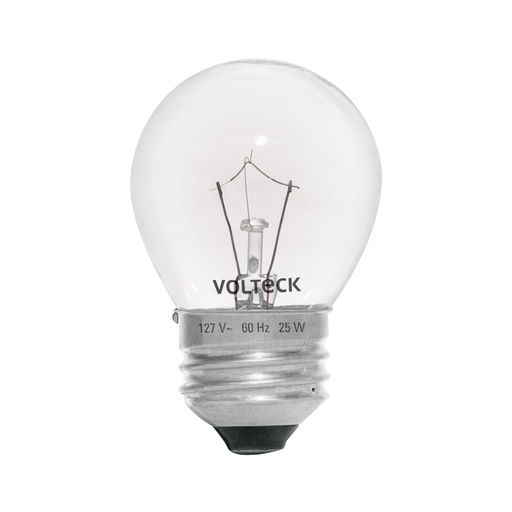 [49384] Foco incandescente 25W para horno/refrigerador, transparente FHO-25
