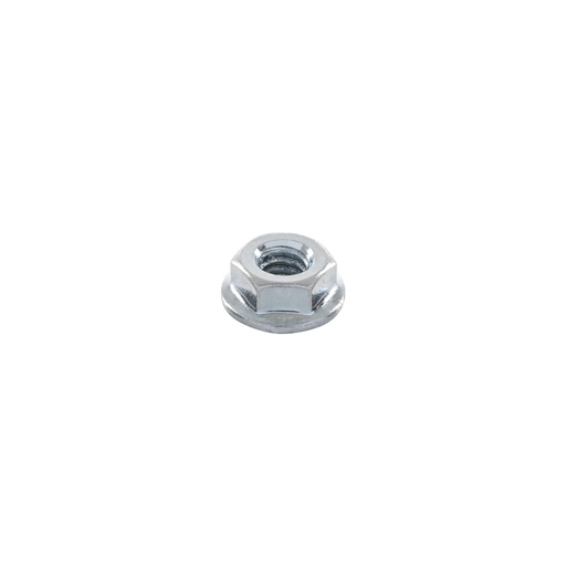 [40936] Bolsa con 100 tuercas flange, 1/4', acero galvanizado, FIERO TUEF-1/4