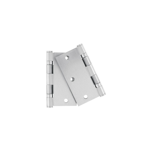 [49739] Bolsa 2 bisagras cuadradas 3-1/2' acero inox, cabeza plana BC-354PB