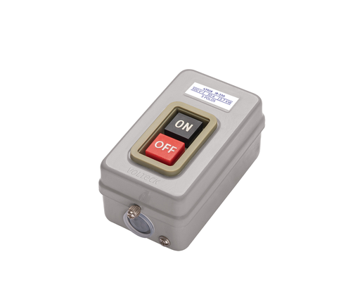[43928] Interruptor de arranque tipo botonera 30A, metálico, VOLTECK IB-330