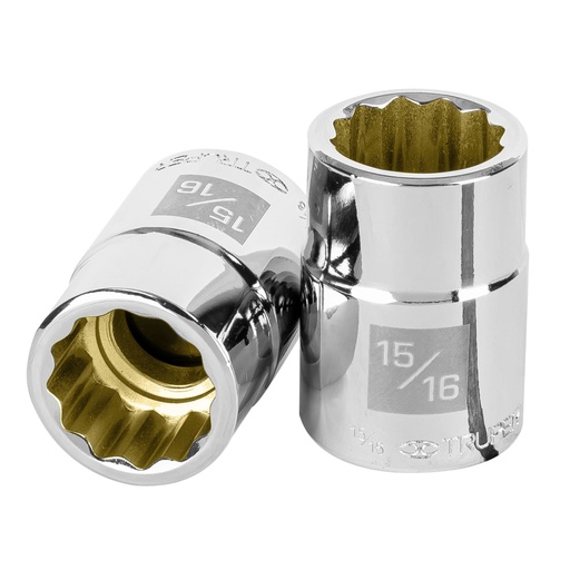 [13853] Dado de 15/16', 12 puntas, cuadro 3/4', TRUPER D-3430