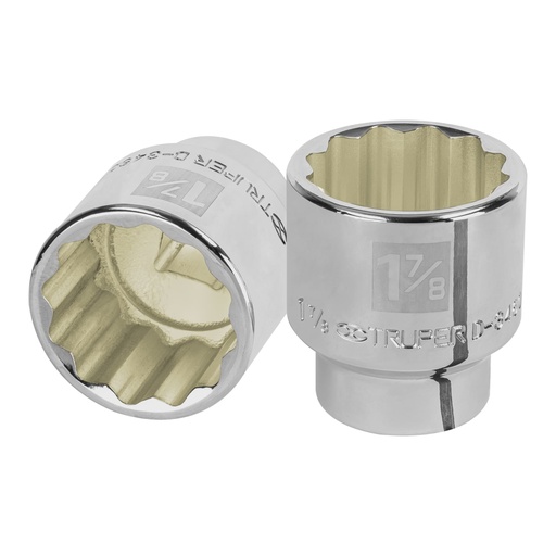 [13868] Dado de 1-7/8', 12 puntas, cuadro 3/4', TRUPER D-3460