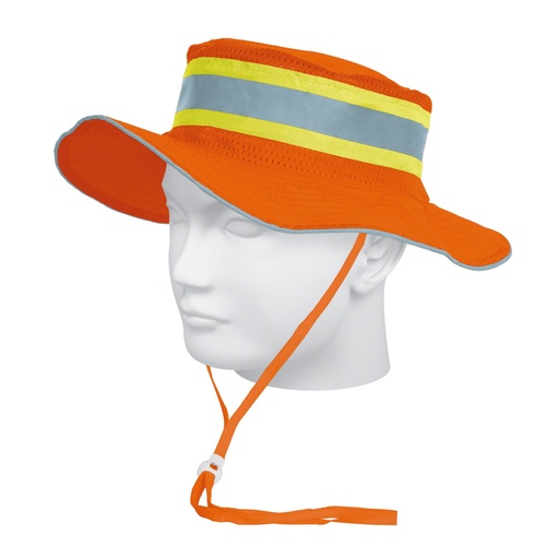 [14009] Sombrero tipo cazador naranja, alta visibilidad, TRUPER SR-600N