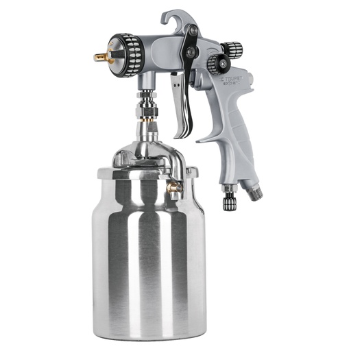 [14030] Pistola p/pintar succión HVLP vaso aluminio, 1.4 mm, EXPERT PIPI-340X