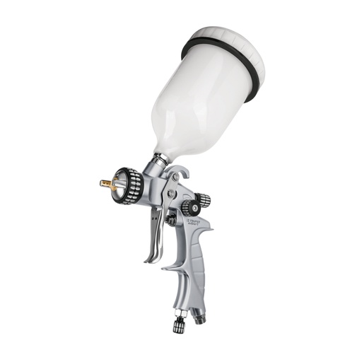 [14031] Pistola p/pintar gravedad HVLP vaso plástico, 1.4 mm, EXPERT PIPI-440X
