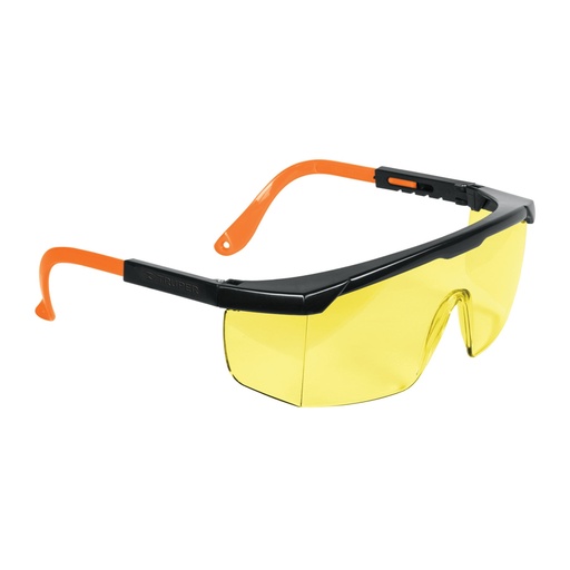 [15137] Lentes de seguridad ajustables ámbar, TRUPER CLASSIC LEN-2000A