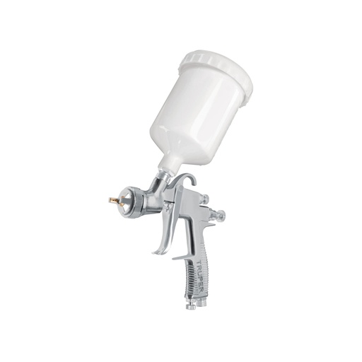 [101091] Pistola para pintar LVLP vaso plástico, 1.7 mm, TRUPER PIPI-451
