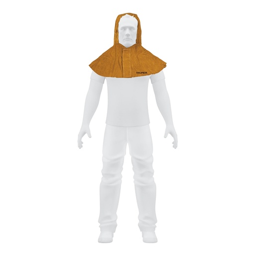 [15145] Protección para soldar, capucha de carnaza, TRUPER PROSO-4