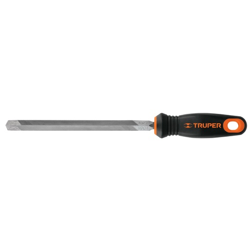 [15308] Lima triángulo pesado 8' 32 dpp, mango Comfort Grip, TRUPER LTP-8T