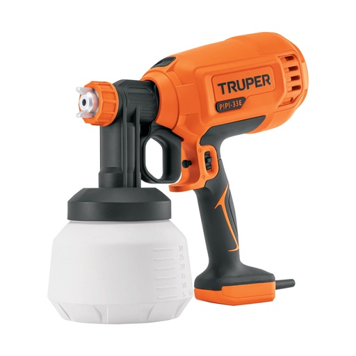 [15382] Pistola eléctrica para pintar de 330 W, TRUPER PIPI-33E