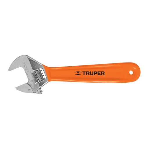 [15509] Llave ajustable (perico) 6' cromada, TRUPER PET-6X