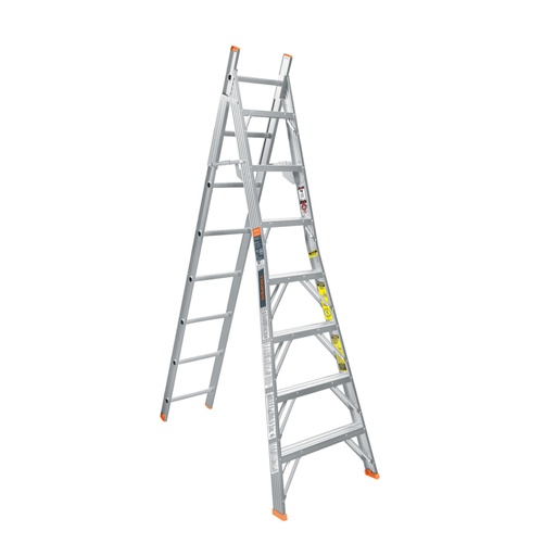 [16747] Escalera convertible, tipo ll, 15 peldaños, TRUPER ESC-215