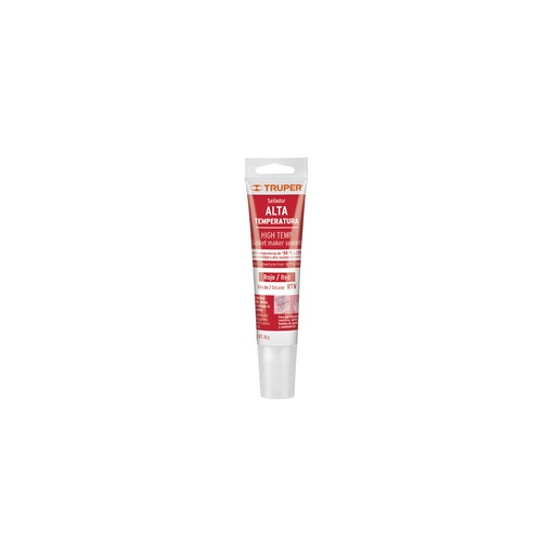 [17566] Sellador de silicón rojo RTV para altas temperaturas, 85 g ALTE-R