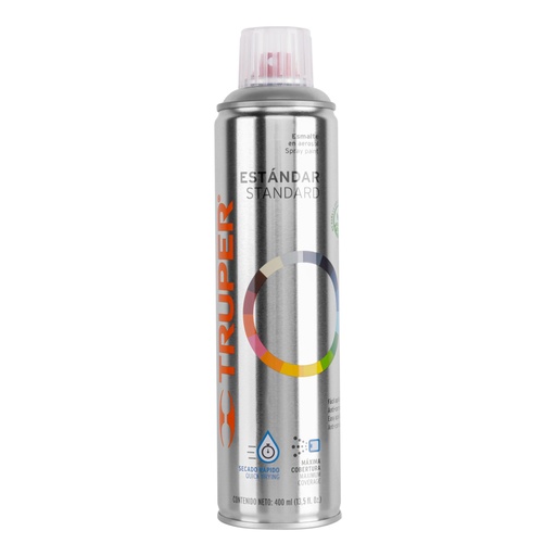 [19036] Pintura aerosol transparente brillante, bote esbelto 400 ml PA-TR