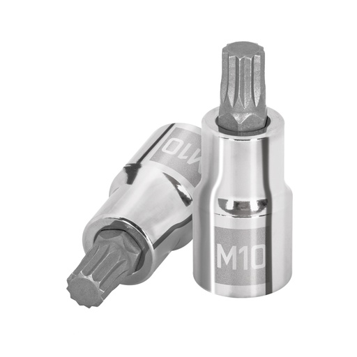 [101295] Dado punta corta bristol M10, cuadro 1/2', TRUPER D-1210-BC