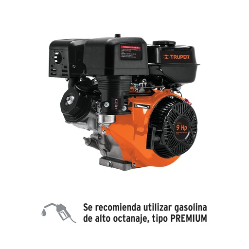 [101328] Motor a gasolina 9HP, TRUPER MOG-90