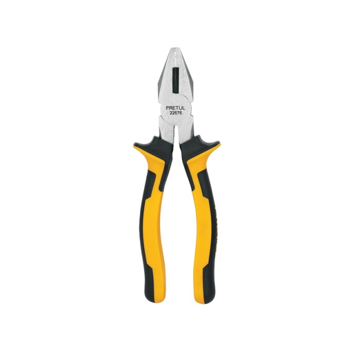 [22676] Pinza para electricista 7' mango Comfort Grip, PRETUL PEL-7PX