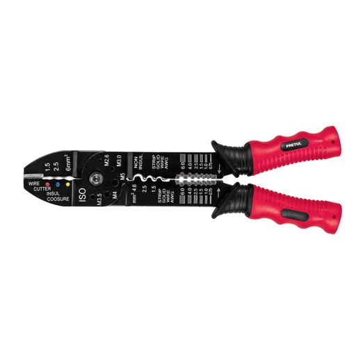 [22710] Pinza multiusos 9', para cable 20-10 AWG, PRETUL PE-CA-9P