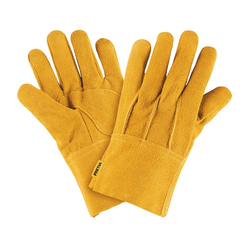 [23262] Guantes de carnaza, cortos, unitalla, PRETUL GU-225