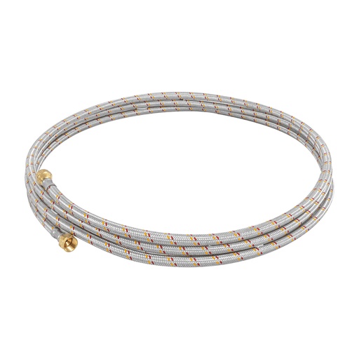 [24065] Manguera para gas, aluminio, 3/8' flare, 400 cm, FOSET BASIC FGA-40P