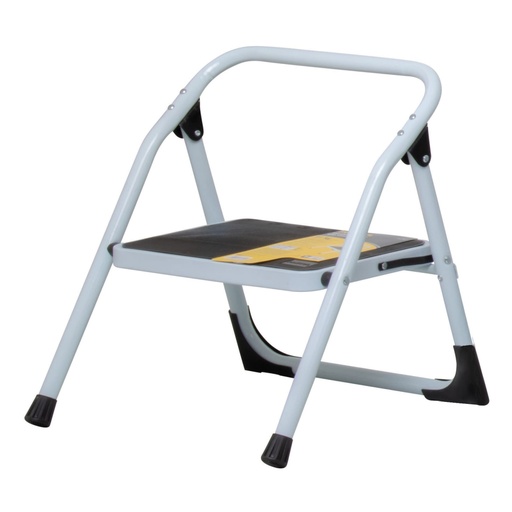 [24117] Escalera tubular, plegable, 1 peldaño, Pretul ESTU-1P