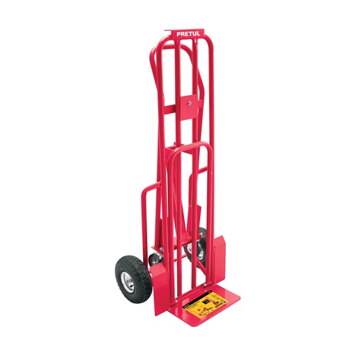 [26079] Diablo de carga convertible 3 en 1, 270kg, ruedas neumáticas DIA-270P3