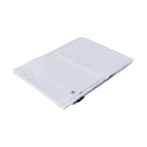 [26139] Lona de polietileno 3 x 6 m, blanca, 110 g/m2, PRETUL LP-36B