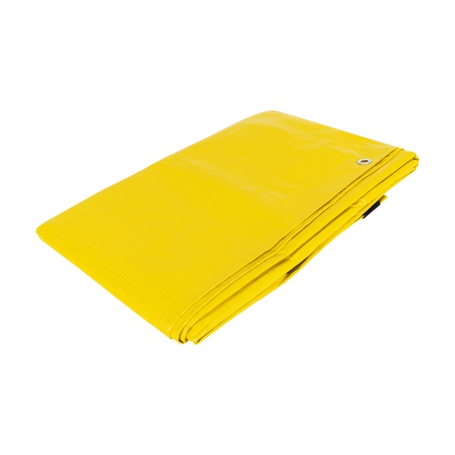 [26163] Lona de polietileno 3 x 6 m, amarilla, 110 g/m2, PRETUL LP-36A