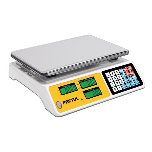 [29966] Báscula electrónica multifunciones 40 kg, PRETUL BASE-40P