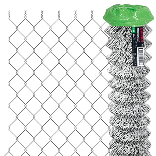 [42938] Rollo malla ciclónica cal.11, 1.25x20m, abertura 63mm, 43kg MACI-1631